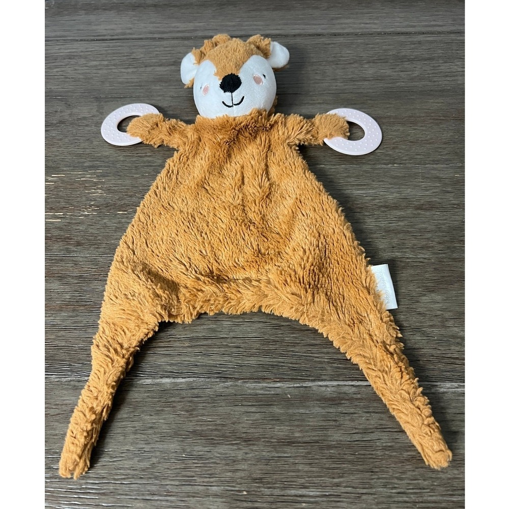 Bella Tunno Fawn Deer Baby Lovey Plush‎ Teether Toy Brown 12"
